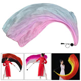Maxbell Belly Dance Poi Ball and Scarf Set Portable for Halloween Events Fancy Dress Light Blue Purple