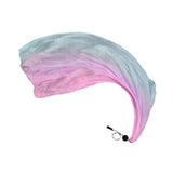 Maxbell Belly Dance Poi Ball and Scarf Set Portable for Halloween Events Fancy Dress Light Blue Purple