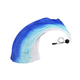 Maxbell Belly Dance Poi Ball and Scarf Set Portable for Halloween Events Fancy Dress White Blue Dark Blue
