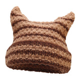 Maxbell Women Winter Hat Cute Winter Warm Beanie Cap for Hiking Travel Autumn Winter Brown
