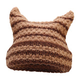 Maxbell Women Winter Hat Cute Winter Warm Beanie Cap for Hiking Travel Autumn Winter Brown