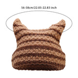 Maxbell Women Winter Hat Cute Winter Warm Beanie Cap for Hiking Travel Autumn Winter Brown
