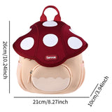 Maxbell Kids Backpack Zipper Toddlers School Bag for Toddlers Boys Children Red