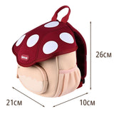 Maxbell Kids Backpack Zipper Toddlers School Bag for Toddlers Boys Children Red