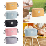Maxbell Stroller Organizer Fits Most Stroller Mini Diaper Bag for Snacks Nappy Wipe Brown