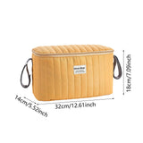 Maxbell Stroller Organizer Fits Most Stroller Mini Diaper Bag for Snacks Nappy Wipe Brown