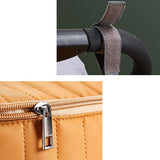 Maxbell Stroller Organizer Fits Most Stroller Mini Diaper Bag for Snacks Nappy Wipe Brown