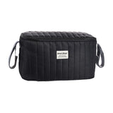 Maxbell Stroller Organizer Fits Most Stroller Mini Diaper Bag for Snacks Nappy Wipe Black