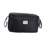 Maxbell Stroller Organizer Fits Most Stroller Mini Diaper Bag for Snacks Nappy Wipe Black