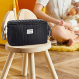 Maxbell Stroller Organizer Fits Most Stroller Mini Diaper Bag for Snacks Nappy Wipe Black