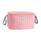 Maxbell Stroller Organizer Fits Most Stroller Mini Diaper Bag for Snacks Nappy Wipe Pink