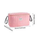 Maxbell Stroller Organizer Fits Most Stroller Mini Diaper Bag for Snacks Nappy Wipe Pink