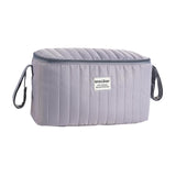 Maxbell Stroller Organizer Fits Most Stroller Mini Diaper Bag for Snacks Nappy Wipe Gray