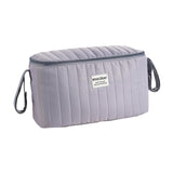 Maxbell Stroller Organizer Fits Most Stroller Mini Diaper Bag for Snacks Nappy Wipe Gray