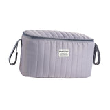Maxbell Stroller Organizer Fits Most Stroller Mini Diaper Bag for Snacks Nappy Wipe Gray