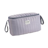 Maxbell Stroller Organizer Fits Most Stroller Mini Diaper Bag for Snacks Nappy Wipe Gray