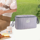Maxbell Stroller Organizer Fits Most Stroller Mini Diaper Bag for Snacks Nappy Wipe Gray