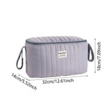 Maxbell Stroller Organizer Fits Most Stroller Mini Diaper Bag for Snacks Nappy Wipe Gray