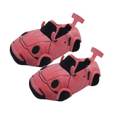 Maxbell Sports Car Shaped Slippers for Men Women Winter Warm Slippers House Slippers Pink