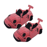 Maxbell Sports Car Shaped Slippers for Men Women Winter Warm Slippers House Slippers Pink