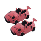 Maxbell Sports Car Shaped Slippers for Men Women Winter Warm Slippers House Slippers Pink