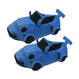 Maxbell Sports Car Shaped Slippers for Men Women Winter Warm Slippers House Slippers Blue