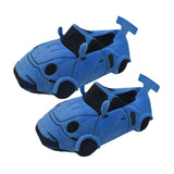 Maxbell Sports Car Shaped Slippers for Men Women Winter Warm Slippers House Slippers Blue