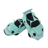 Maxbell Sports Car Shaped Slippers for Men Women Winter Warm Slippers House Slippers Green