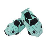 Maxbell Sports Car Shaped Slippers for Men Women Winter Warm Slippers House Slippers Green