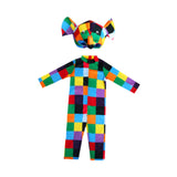 Maxbell Kids Costume Jumpsuit Cosplay Outfit for Party Supplies Celebration Carnival M