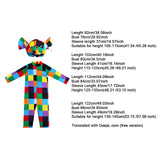 Maxbell Kids Costume Jumpsuit Cosplay Outfit for Party Supplies Celebration Carnival XL