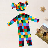 Maxbell Kids Costume Jumpsuit Cosplay Outfit for Party Supplies Celebration Carnival XL