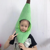 Maxbell Funny Banana Hat Headwear Fruit Headgear for Role Playing Themed Party Gifts