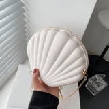 Maxbell Chain Crossbody Bag Convenient Women Shoulder Bag for Party Travel Commuting Beige