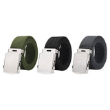 Maxbell Canvas Web Belt Hiking Wear Resistant Comfortable 41” Stretch Resistant Belt Green