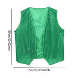 Maxbell ST Patricks Day Vest Prop Clothing Adults Costume for Prom Cosplay Birthdays L