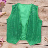 Maxbell ST Patricks Day Vest Prop Clothing Adults Costume for Prom Cosplay Birthdays L