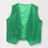Maxbell ST Patricks Day Vest Prop Clothing Adults Costume for Prom Cosplay Birthdays L