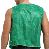Maxbell ST Patricks Day Vest Prop Clothing Adults Costume for Prom Cosplay Birthdays L
