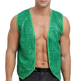 Maxbell ST Patricks Day Vest Prop Clothing Adults Costume for Prom Cosplay Birthdays L