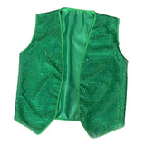 Maxbell ST Patricks Day Vest Prop Clothing Adults Costume for Prom Cosplay Birthdays XL