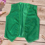 Maxbell ST Patricks Day Vest Prop Clothing Adults Costume for Prom Cosplay Birthdays XL