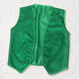 Maxbell ST Patricks Day Vest Prop Clothing Adults Costume for Prom Cosplay Birthdays XL