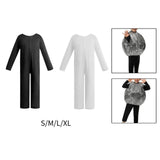 Maxbell Base Solid Color Performance Costume Roles Playing Prop Birthday Gift Outfit Black S