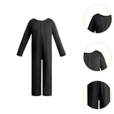 Maxbell Base Solid Color Performance Costume Roles Playing Prop Birthday Gift Outfit Black M