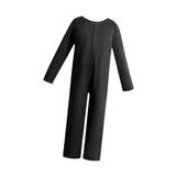 Maxbell Base Solid Color Performance Costume Roles Playing Prop Birthday Gift Outfit Black XL