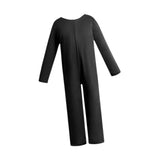 Maxbell Base Solid Color Performance Costume Roles Playing Prop Birthday Gift Outfit Black XL