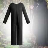 Maxbell Base Solid Color Performance Costume Roles Playing Prop Birthday Gift Outfit Black Adults
