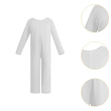 Maxbell Base Solid Color Performance Costume Roles Playing Prop Birthday Gift Outfit White S