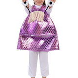 Maxbell Children Monster Cosplay Costume Set Prom Cosplay Kids Jumpsuit Hat Set L to XL